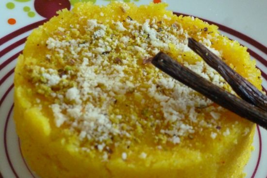 ravo, dessert à la semoule fine