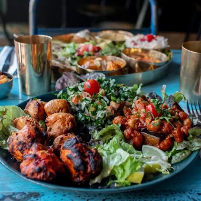 Tandoori et thaali ya mezze, restaurant Ismaïl