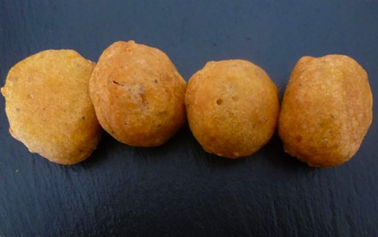 badias, beignets falafels à la farine de pois chiches